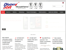 Tablet Screenshot of diyomisoft.com